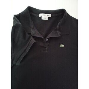 Lacoste Pique Polo Shirt EU 40 Women's Medium Preppy Green Logo Golf Tennis